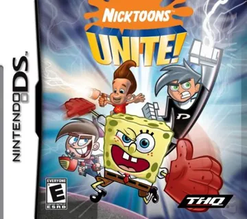 Nicktoons Unite! (USA) box cover front